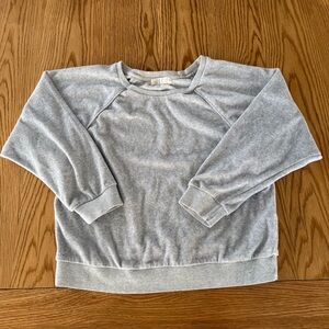 Suzie Kondi Saba Sweatshirt Grey Velour